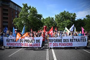 Une manifestation favorable à l’alliance de gauche dite du « Nouveau Front populaire », le 6 juin 2023 à Toulouse.