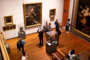 Le musée des Beaux-Arts de Lyon lors de la nuit européenne des musées, le 18 mai 2024. 